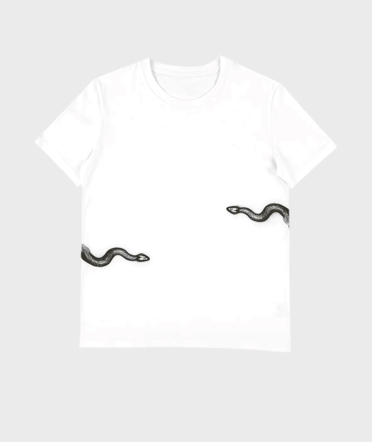 T-shirt serpent
